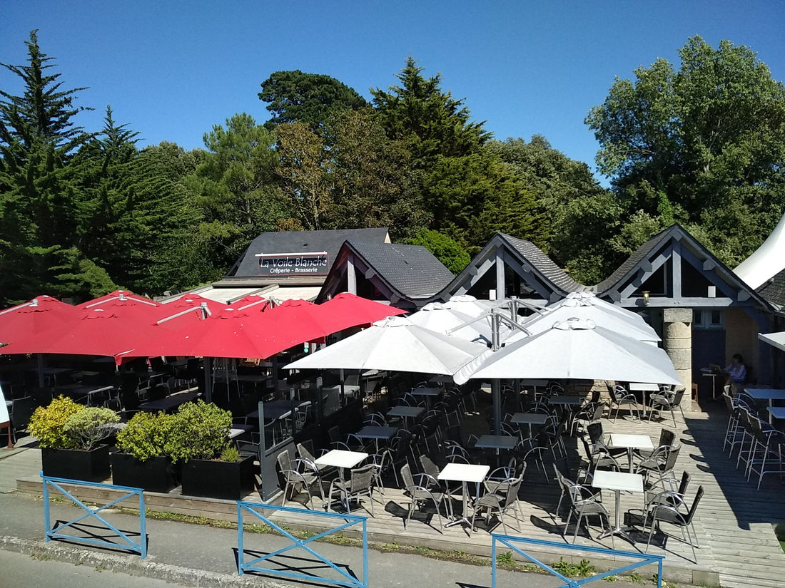 Ensemble de parasol Prostor P6 Lamor Baden Morbihan