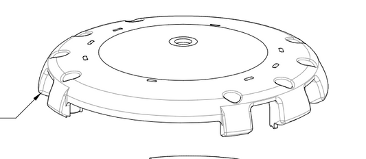 Prostor P6 - Couverture Plaque de Connexion