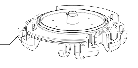 Prostor P6 - Plaque de Connexion Sans LED